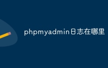 phpmyadmin日志在哪里
