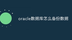 Oracleデータベースのデータをバックアップする方法
