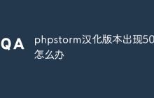 phpstorm汉化版本出现502怎么办