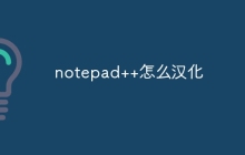 notepad++怎么汉化