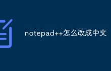 notepad++怎么改成中文