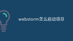 How to start a webstorm project