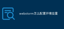 webstorm怎么配置环境变量