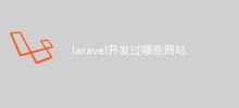 laravel이 개발한 웹사이트는 무엇인가요?