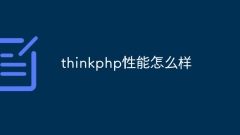 Quelles sont les performances de thinkphp ?