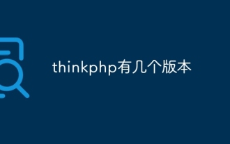 Terdapat beberapa versi thinkphp