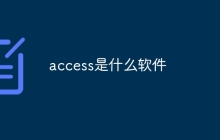 access是什么软件