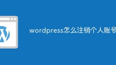 So kündigen Sie ein pers?nliches Konto in WordPress