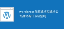 Apakah perbezaan antara laman web WordPress binaan sendiri dan laman web yang dibina oleh syarikat pembinaan laman web?