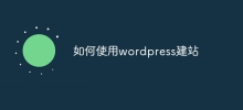 如何使用wordpress建站