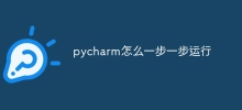 How to run pycharm step by step