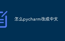 怎么pycharm改成中文