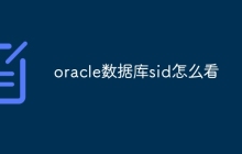 oracle数据库sid怎么看