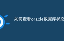如何查看oracle数据库状态