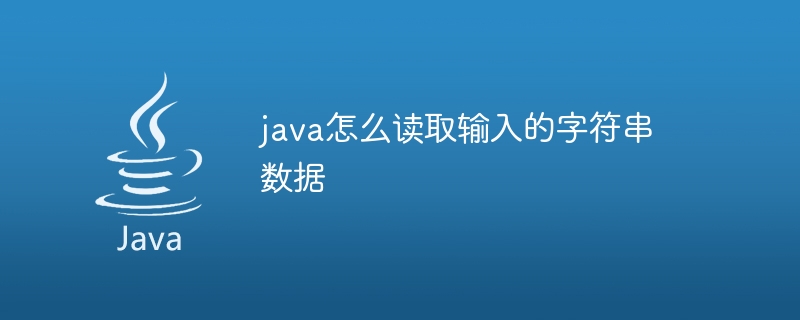 java怎么读取输入的字符串数据