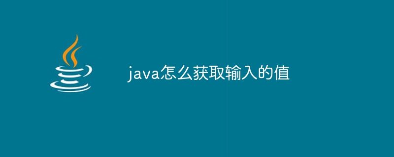 java怎么获取输入的值