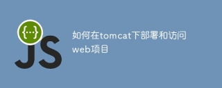 如何在tomcat下部署和访问web项目