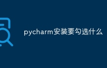 pycharm安装要勾选什么