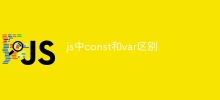 The difference between const and var in js