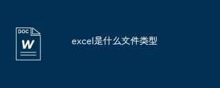 excel是什么文件类型