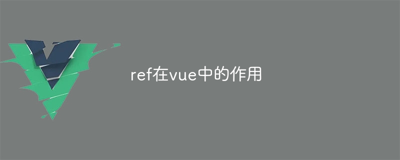 Vue における ref の役割