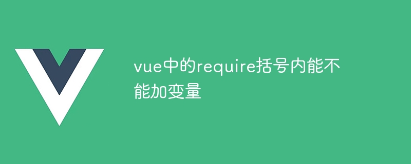 Vue で変数を括弧内に追加できますか?