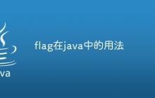 flag在java中的用法