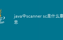 java中scanner sc是什么意思