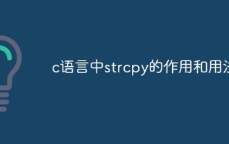 C 언어에서 strcpy의 역할과 사용법