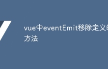 vue中eventEmit移除定义的方法