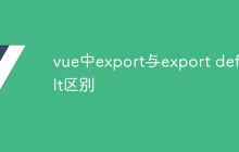 vue中export与export default区别