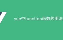 vue中function函数的用法
