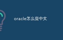 oracle怎么变中文