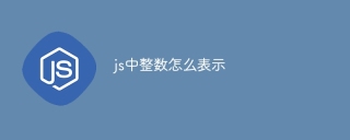 js中整数怎么表示