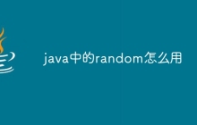 java中的random怎么用