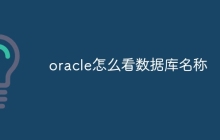 oracle怎么看数据库名称
