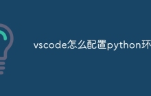 vscode怎么配置python环境
