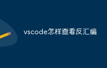 vscode怎样查看反汇编