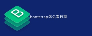 bootstrap怎么看日期