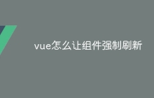 vue怎么让组件强制刷新