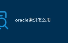 oracle索引怎么用