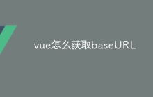 vue怎么获取baseURL
