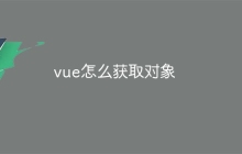 vue怎么获取对象