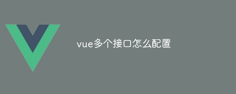 vue多个接口怎么配置
