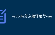 vscode怎么编译运行vue