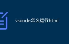 vscode怎么运行html