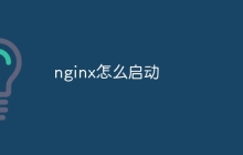 nginx怎么启动