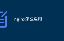 nginx怎么启用