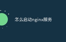 怎么启动nginx服务