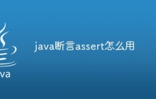 java断言assert怎么用